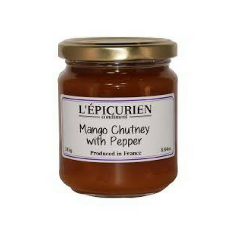 Epicurien Mango Chutney with Pepper 8.6 oz Best Price-Epicurien-Le Tablier Bleu | Online French Supermaket