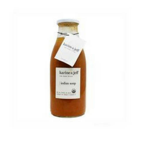 Karine & Jeff Organic Indian Soup 33.8 fl oz. (1 Lt)-Karine & Jeff-Le Tablier Bleu | Online French Supermaket