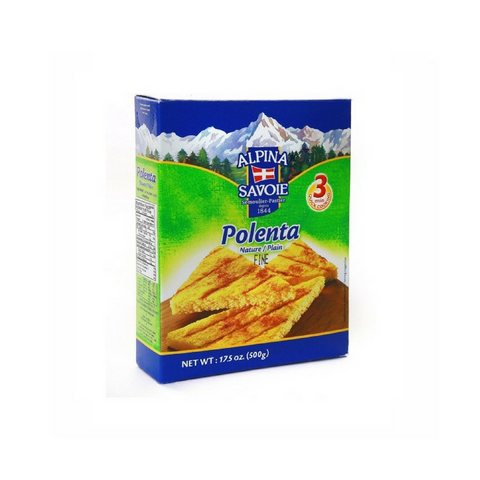 Alpina Savoie · Polenta · 500g (17.6 oz)-COOKING & BAKING-Alpina Savoie-Le Tablier Bleu | Online French Supermaket