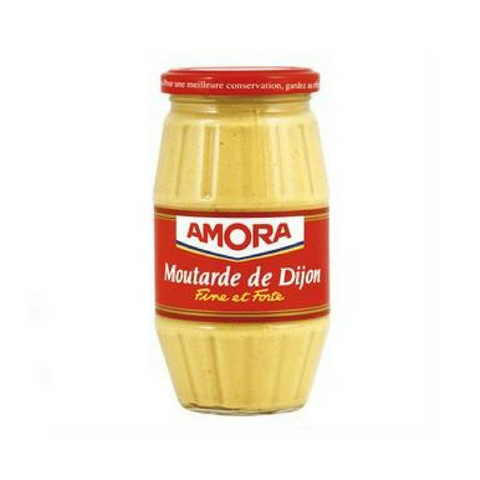 Amora Mustard 440g (15.5 oz)-FRENCH ÉPICERIE-Amora-Le Tablier Bleu | Online French Supermaket