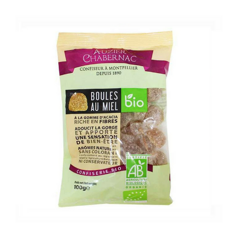 Auzier Chabernac Organic Honey Gumdrops 3.5 oz. (100g)-Auzier Chabernac-Le Tablier Bleu | Online French Supermaket
