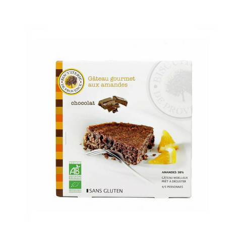 Biscuiterie de Provence Organic Gluten-free Almond Chocolate Cake 7.9oz-Biscuiterie de Provence-Le Tablier Bleu | Online French Supermaket