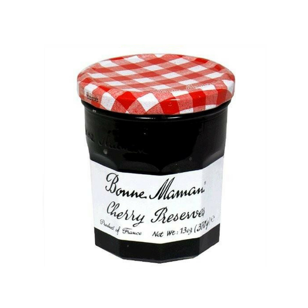 Bonne Maman Cerises Noires - Black Cherry - 13 oz.-FRENCH ÉPICERIE-Bonne Maman-Le Tablier Bleu | Online French Supermaket