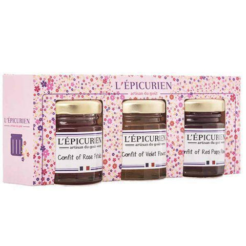 Epicurien Mini Flower Confit Set 5.2 oz. (150g)-Epicurien-Le Tablier Bleu | Online French Supermaket