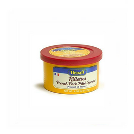 Hénaff · Pork rillettes · 127g (4.5 oz)-FOIE GRAS & TRUFFLES-Henaff-Le Tablier Bleu | Online French Supermaket