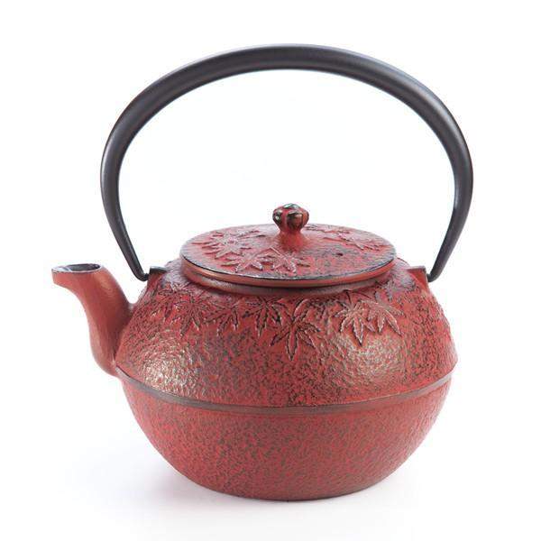 Maroni-Momiji Cast-Iron Teapot (Red) - Palais Des Thes-PALAIS DES THES-Palais des Thes-Le Tablier Bleu | Online French Supermaket