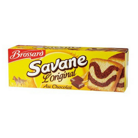 Brossard Classic Savane Chocolate Marble Cake 10.5 oz. (300g)-Brossard-Le Tablier Bleu | Online French Supermaket