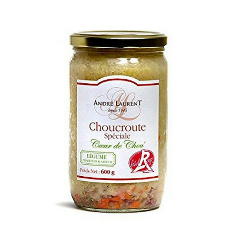 Andre Laurent French Gourmet Sauerkraut Choucroute 21oz Best Price-Andre Laurent-Le Tablier Bleu | Online French Supermaket