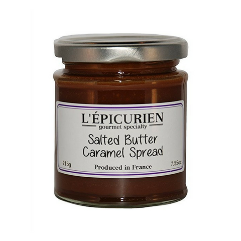 Epicurien Salted Butter Caramel Spread 7.5 oz-Epicurien-Le Tablier Bleu | Online French Supermaket