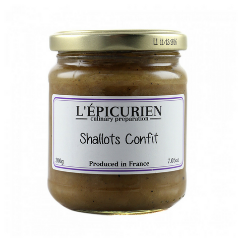 Epicurien Shallot Confit 7 oz-Epicurien-Le Tablier Bleu | Online French Supermaket