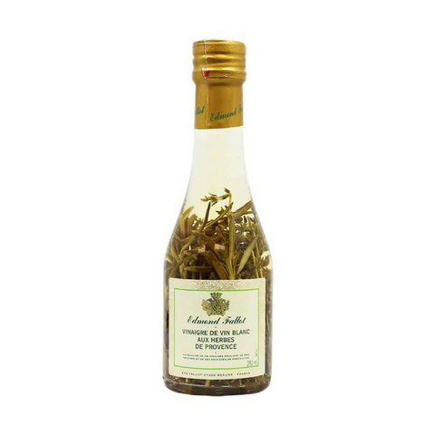 Edmond Fallot White Wine Vinegar with Provence Herbs 8.3 oz (250ml)-Edmond Fallot-Le Tablier Bleu | Online French Supermaket