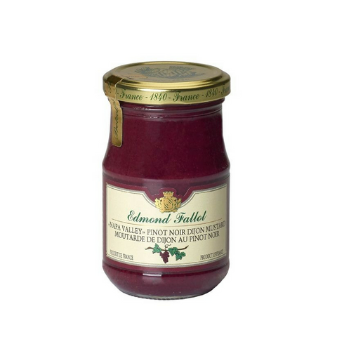 Edmond Fallot Napa Valley Pinot Noir Dijon Mustard 7.4 oz. (210 g)-Edmond Fallot-Le Tablier Bleu | Online French Supermaket