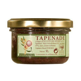 Nyonsolive · Black tapenade with Nyons olives AOC · 90g (3.2 oz)-FRENCH ÉPICERIE-Vignolis-Le Tablier Bleu | Online French Supermaket