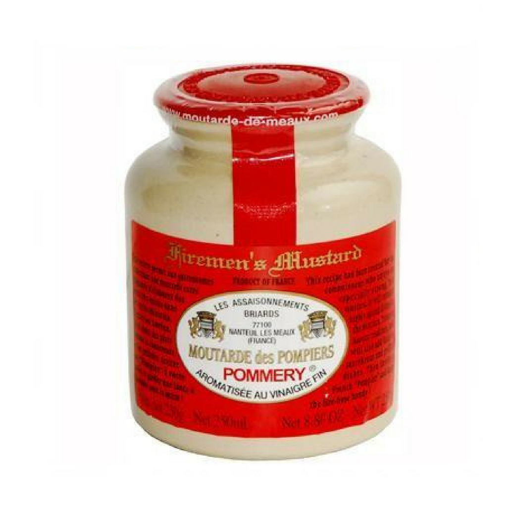 Pommery · Fireman's mustard · 250g (8.8 oz)-FRENCH ÉPICERIE-Pommery-Le Tablier Bleu | Online French Supermaket