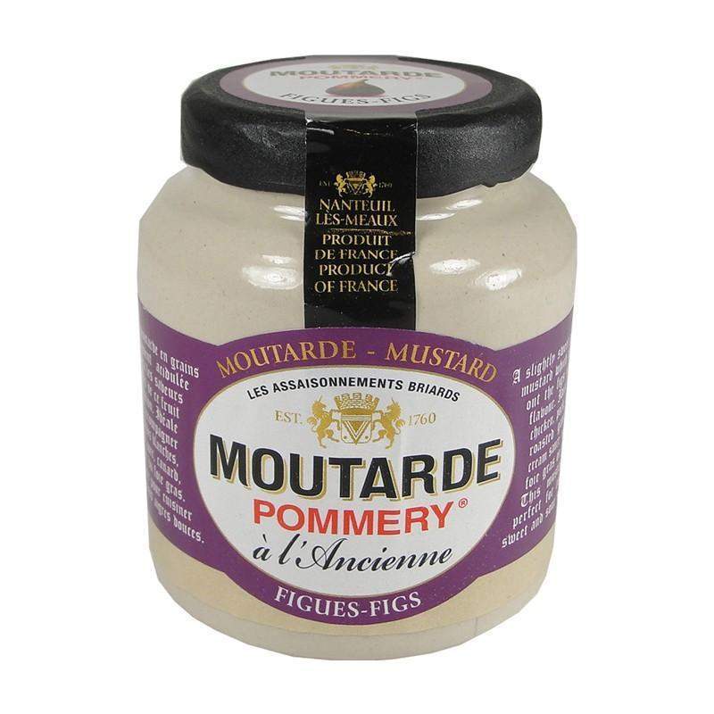 Pommery · Mustard w/ figs · 100g (3.5 oz)-FRENCH ÉPICERIE-Pommery-Le Tablier Bleu | Online French Supermaket