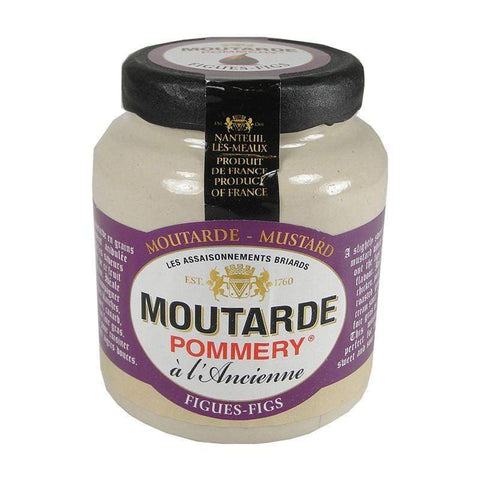 Pommery · Mustard w/ figs · 100g (3.5 oz)-FRENCH ÉPICERIE-Pommery-Le Tablier Bleu | Online French Supermaket