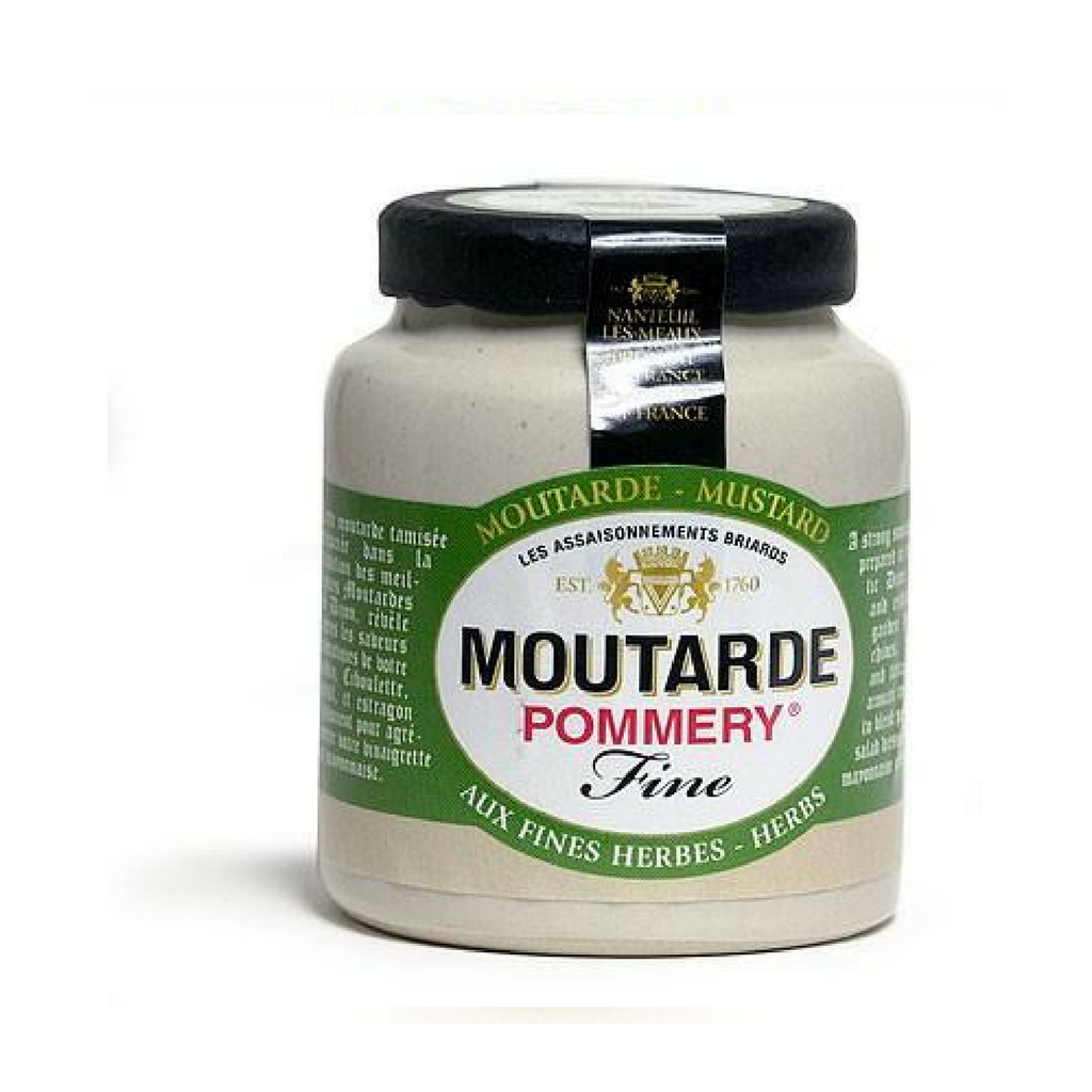 Pommery · Mustard w/ fine herbs · 100g (3.5 oz)-FRENCH ÉPICERIE-Pommery-Le Tablier Bleu | Online French Supermaket