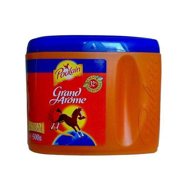 Poulain · Grand Arôme, chocolate breakfast mix · 500g (17.6 oz)-BEVERAGES-Poulain-Le Tablier Bleu | Online French Supermaket