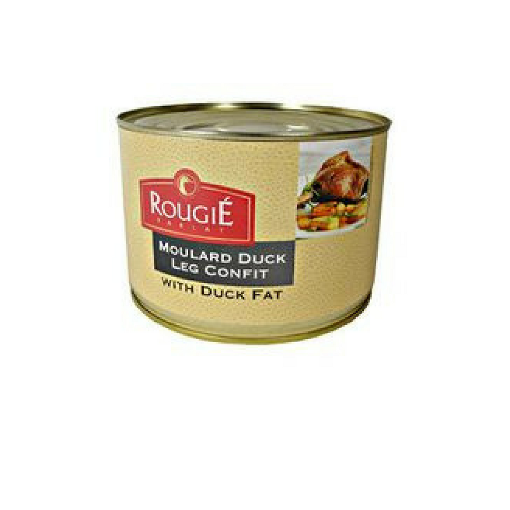 Moulard Duck Leg Confit in Rougie duck fat 52.9 oz (4 Legs per can)-Rougie-Le Tablier Bleu | Online French Supermaket