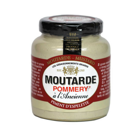 French Mustard with Espelette Pepper by Pommery 3.5 oz Best Price-Pommery-Le Tablier Bleu | Online French Supermaket
