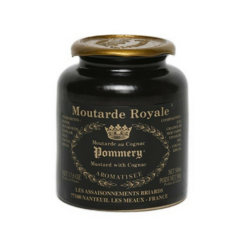 Royal Mustard with Cognac by Pommery 8.8 oz-Pommery-Le Tablier Bleu | Online French Supermaket