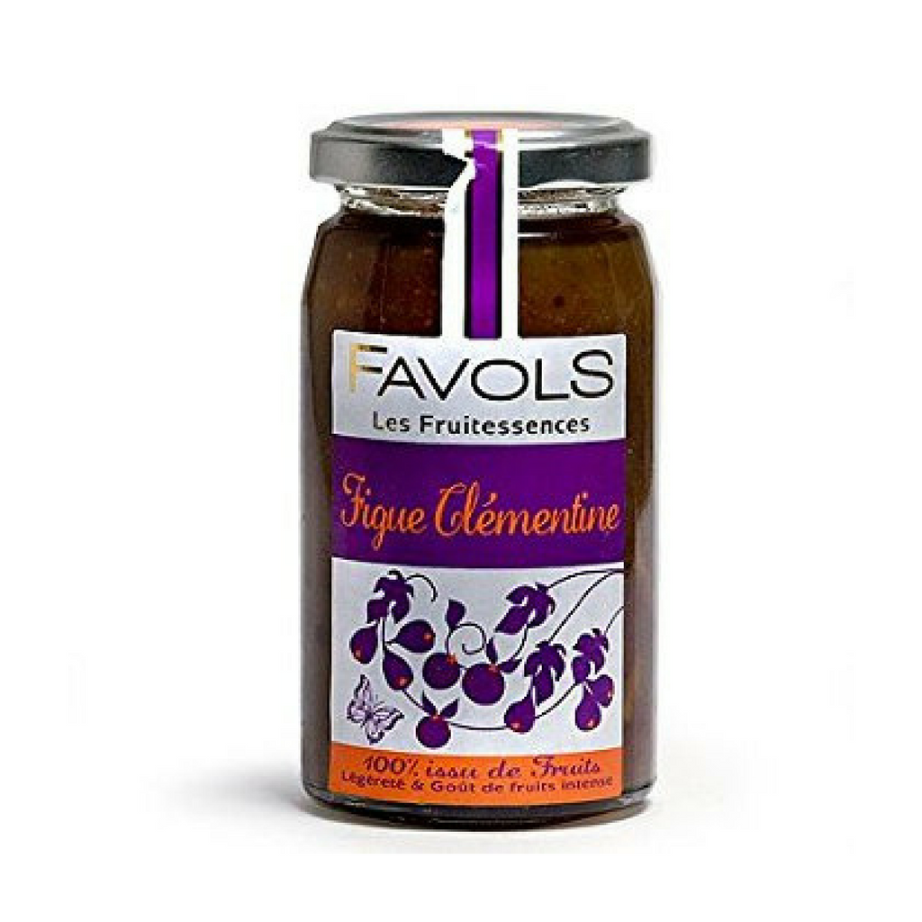 Fig Clementine Fruitessence Jam by Favols 8.8 oz Best Price-Favols-Le Tablier Bleu | Online French Supermaket