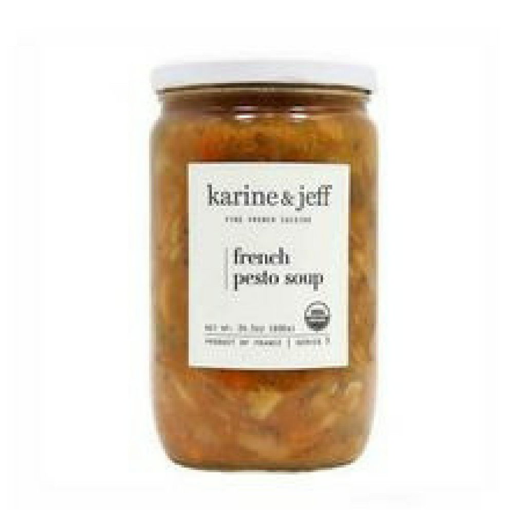 Karine & Jeff Organic French Pesto Soup 24.3 oz. (690 g) Best Price-Karine & Jeff-Le Tablier Bleu | Online French Supermaket