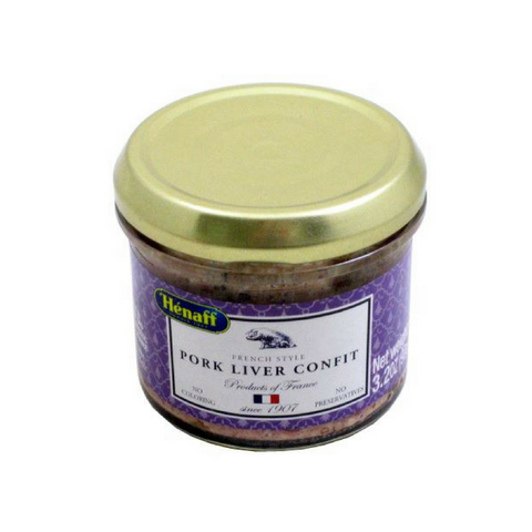 Henaff Pork Liver Confit 3.2 oz. (90g)-Henaff-Le Tablier Bleu | Online French Supermaket