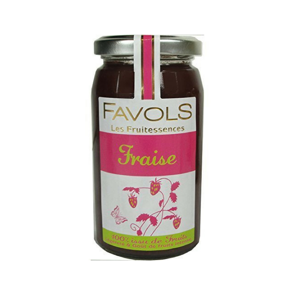 Strawberry Fruitessence Jam by Favols (No Sugar Added) 8.8 oz-Favols-Le Tablier Bleu | Online French Supermaket