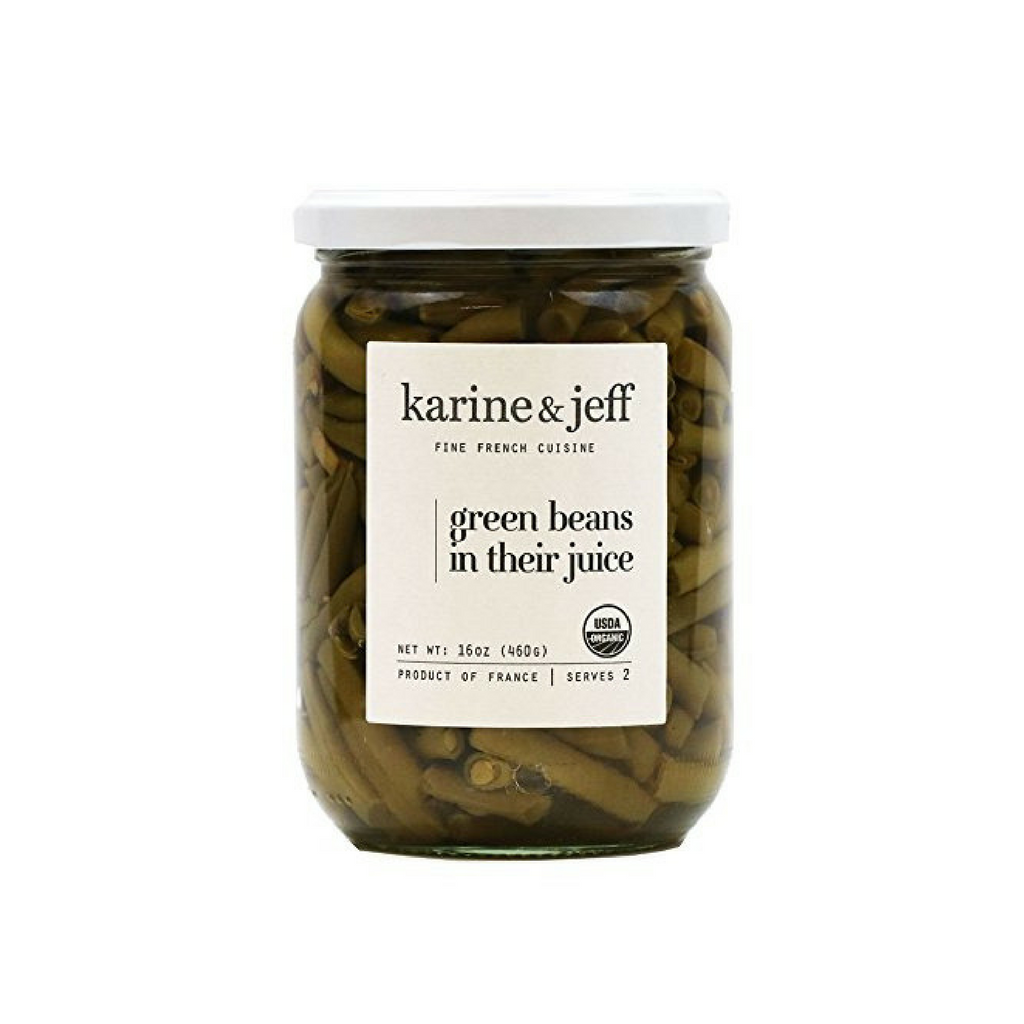 Karine & Jeff Organic French Green Beans 16 oz-Karine & Jeff-Le Tablier Bleu | Online French Supermaket