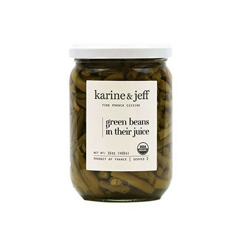 Karine & Jeff Organic French Green Beans 16 oz Best Price-Karine & Jeff-Le Tablier Bleu | Online French Supermaket