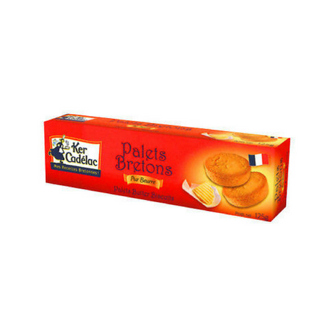 Ker Cadelac Palet Brentons Pure Butter Biscuits 4.4 oz. (125g) Best Price-Ker Cadelac-Le Tablier Bleu | Online French Supermaket