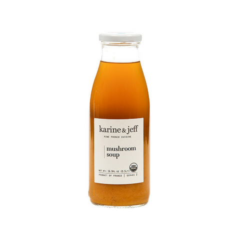 Karine & Jeff Organic French Mushroom Soup 16.9 oz Best Price-Karine & Jeff-Le Tablier Bleu | Online French Supermaket