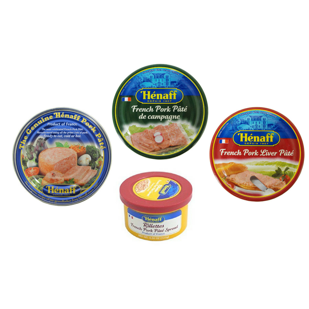 Henaff Authentic French Pork Pate and Rillettes Set-Henaff-Le Tablier Bleu | Online French Supermaket