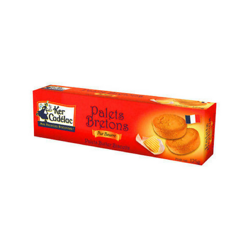 Ker Cadelac Palet Brentons Pure Butter Biscuits 4.4 oz. (125g)-Ker Cadelac-Le Tablier Bleu | Online French Supermaket