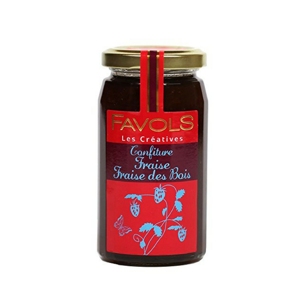 French Wild Strawberry Jam by Favols 9.5 oz Best Price-Favols-Le Tablier Bleu | Online French Supermaket