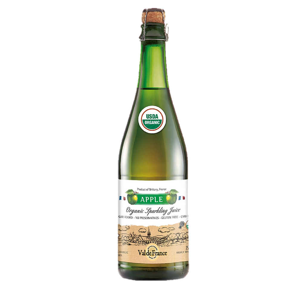 Organic Sparkling Apple Juice by Val de France 25.4 oz-Val de France-Le Tablier Bleu | Online French Supermaket