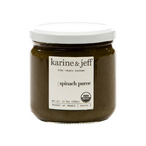 Karine & Jeff Organic French Spinach Puree 12.3 oz Best Price-Karine & Jeff-Le Tablier Bleu | Online French Supermaket