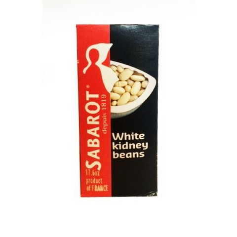 White Kidney Lingot Beans by Sabarot 17.6 oz Best Price-Sabarot-Le Tablier Bleu | Online French Supermaket