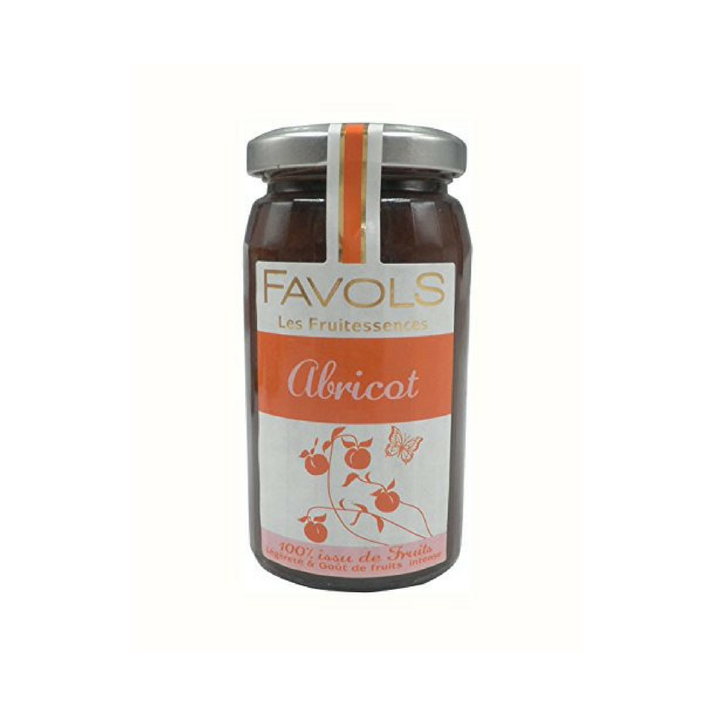 Apricot Fruitessence Jam by Favols (No Sugar Added) 8.8 oz-Favols-Le Tablier Bleu | Online French Supermaket