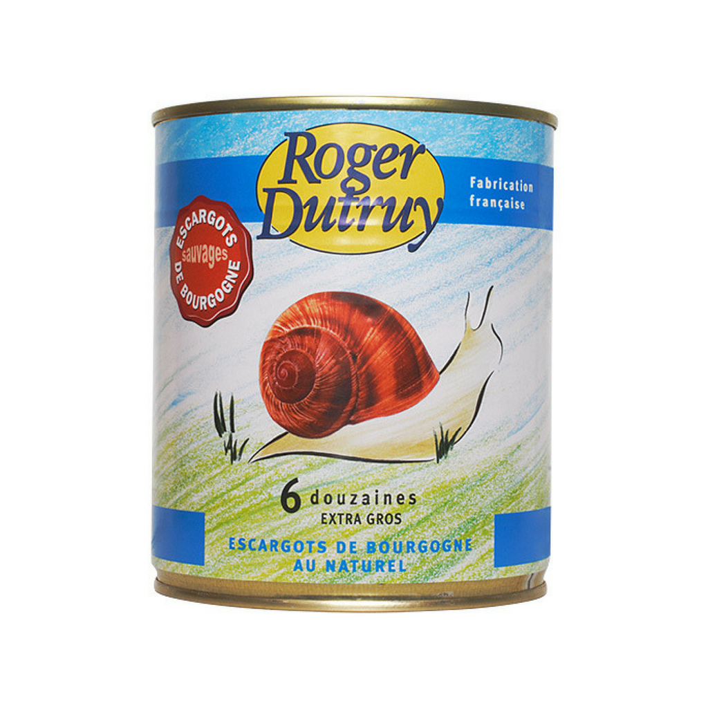 Roger Dutruy 6 Dozen Extra Large Wild Escargots de Bourgogne 17.6 oz. (500 g)-Roger Dutruy-Le Tablier Bleu | Online French Supermaket