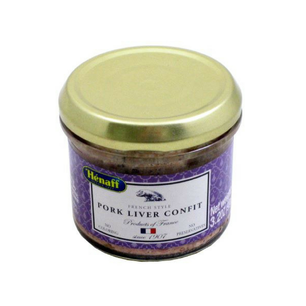 6 Pack Henaff Pork Liver Confit-Henaff-Le Tablier Bleu | Online French Supermaket