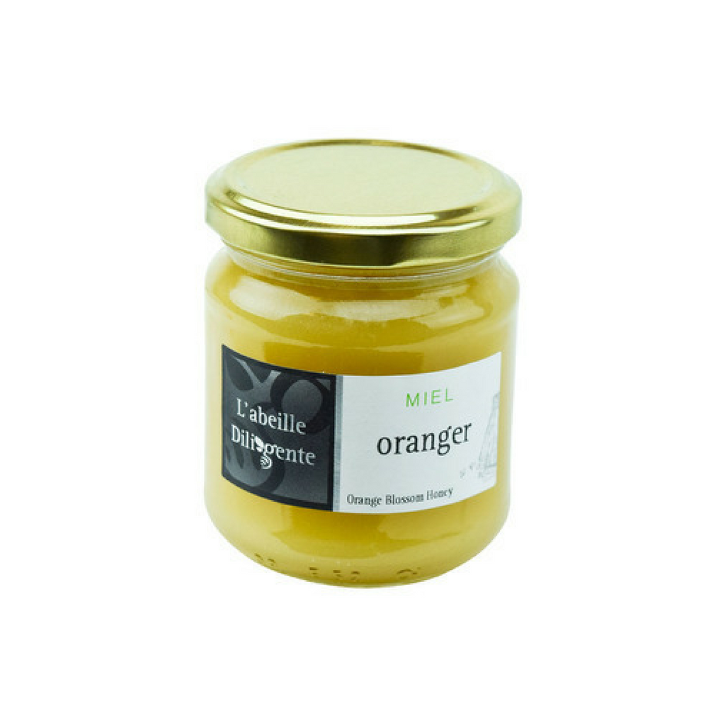 L'Abeille Diligente Orange Blossom Honey 8.8 oz. (250g)-L'Abeille Diligente-Le Tablier Bleu | Online French Supermaket