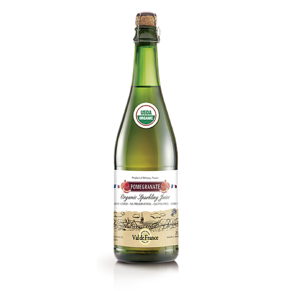Organic Sparkling Pomegranate Juice by Val de France 25.4 oz Best Price-Val de France-Le Tablier Bleu | Online French Supermaket