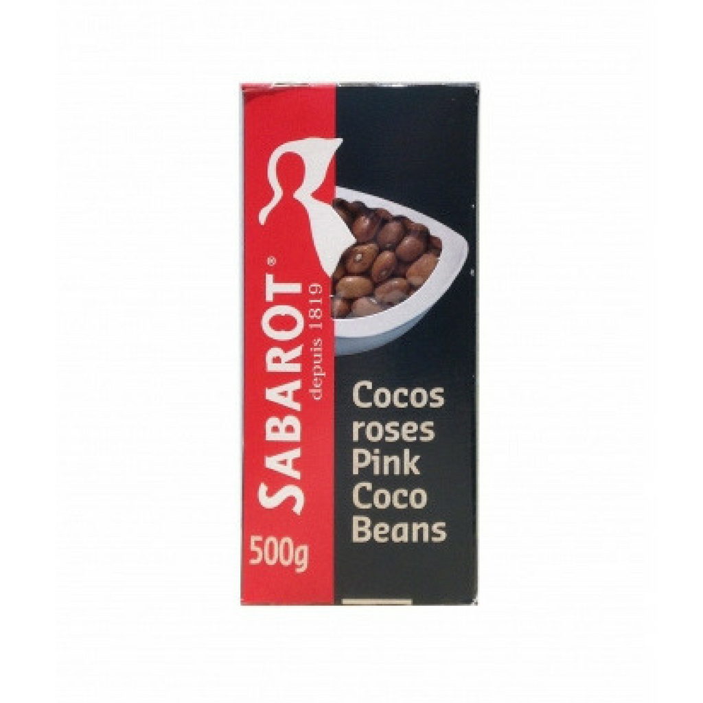 Pink Coco Beans by Sabarot 17.6 oz-Sabarot-Le Tablier Bleu | Online French Supermaket