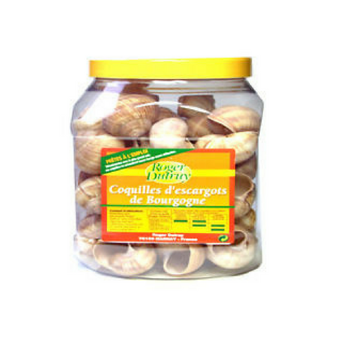Extra Large French Escargot Shells by Roger Dutruy 18 Pcs Best Price-Roger Dutruy-Le Tablier Bleu | Online French Supermaket