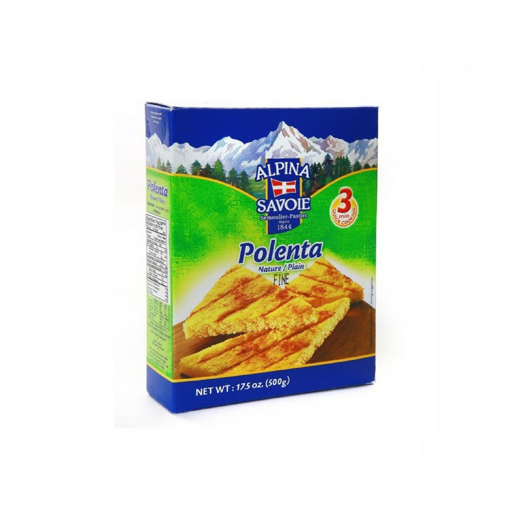 Alpina Savoie · Polenta · 500g (17.6 oz)-COOKING & BAKING-Alpina Savoie-Le Tablier Bleu | Online French Supermaket