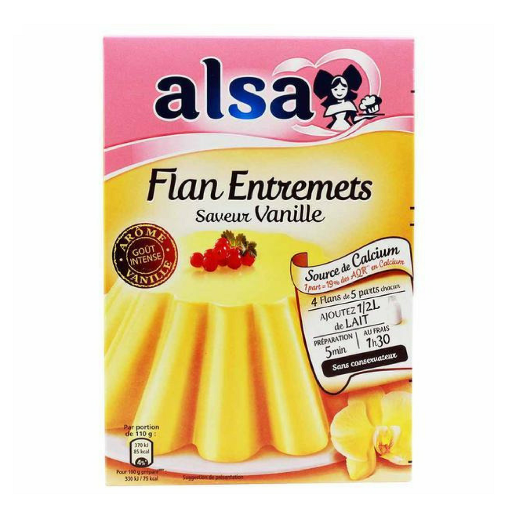 Alsa French Vanilla Flan Mix 6.8 oz-Alsa-Le Tablier Bleu | Online French Supermaket