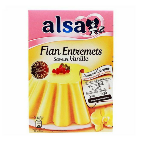 Alsa French Vanilla Flan Mix 6.8 oz-Alsa-Le Tablier Bleu | Online French Supermaket