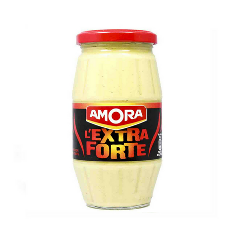 Amora French Dijon Mustard Extra Strong 15.5 oz-Amora-Le Tablier Bleu | Online French Supermaket